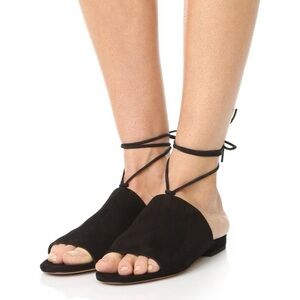 Vince Damon flats with ties size 6